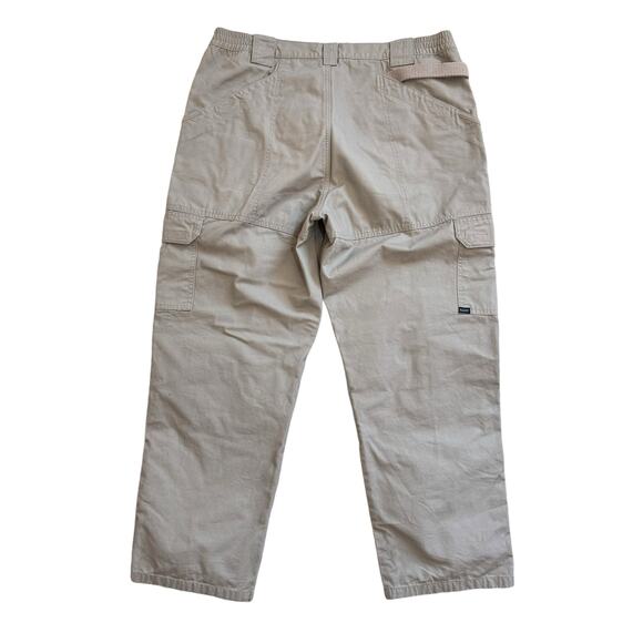 5.11 Tactical Active Work Pants Size 38 x 30 Khaki‎ Tan Military Relaxed 74251 - Picture 2 of 10